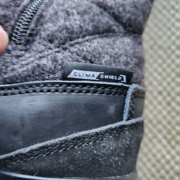 Salomon Womens Winter Boots Size 5 Gray Black Climashield Lined Outdoor 643001 - Picture 11 of 11
